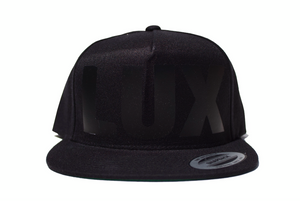 LUX LOGO SNAPBACK (BLACK/BLACK)