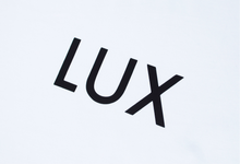 Load image into Gallery viewer, LUX LOGO TEE (WHITE/BLACK)
