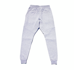 LUX LOGO SWEATPANTS (GREY/WHITE)